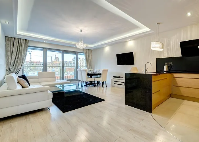 Gdansk Old Town Waterlane By Noclegi Renters מלון דירות 4*